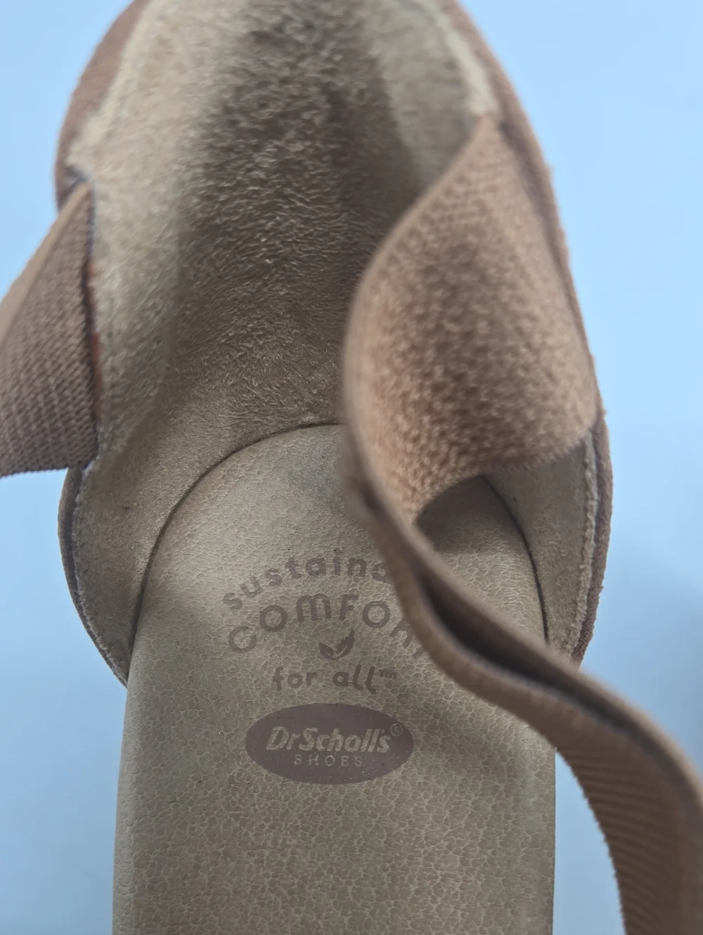 Dr. Scholls comfortable tan